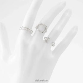 Aldo Bague d'accessoires pour femmes, argent/clair, multi selam, à la mode 60B00Z6235 Aldo Shoes