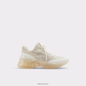 Aldo Baskets compensées Twilight beige clair à la mode, semelle de jogging 60B00Z3712 Aldo Shoes