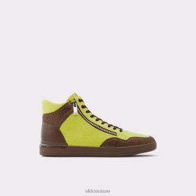 Aldo Baskets montantes Sauerbergg à la mode, vert vif, semelle de coupe 60B00Z11022 Aldo Switzerland