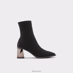 Aldo Bottines galalith noires à la mode, talon bloc 60B00Z9713 Aldo Suisse