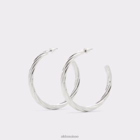 Aldo Boucles d'oreilles créoles gweasean en argent à la mode, dernière chance 60B00Z4064 Aldo Suisse
