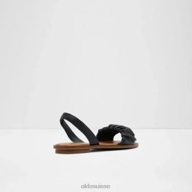 Aldo Brelden sandale à talon plat pour femme mode noir 60B00Z4948 Aldo Shoes