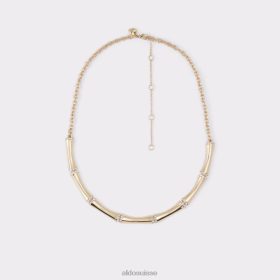 Aldo Collier Adedridan multi-mode doré et transparent 60B00Z4358 Aldo Suisse