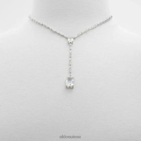 Aldo Collier multi-baguet à la mode en argent/clair, accessoires pour femmes 60B00Z6215 Aldo Suisse