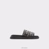 Aldo Cuciro slide sandale fashion noir synthétique verni 60B00Z11111 Aldo Suisse