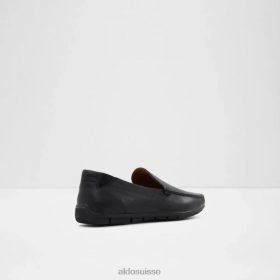 Aldo Mocassin en cuir pour hommes demetriflex-w ouvert-noir mode 60B00Z6443 Aldo Suisse