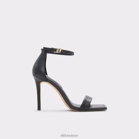 Aldo Mode noir nouveauté renza bride à la cheville sandale à talons talon aiguille 60B00Z9479 Aldo Suisse