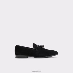 Aldo Mode nouveauté croham mocassin cuir noir 60B00Z10687 Aldo Shoes
