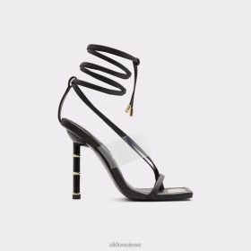 Aldo Nouveauté Elektra sandale à talons à lanières mode noir 60B00Z9737 Aldo Suisse