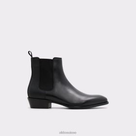 Aldo Nouveauté botte chelsea priawyn en cuir noir en relief mode 60B00Z4417 Aldo Shoes