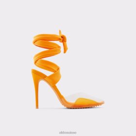 Aldo Salerne chaussure à talons à lanières talon aiguille orange mode 60B00Z9832 Aldo Shoes