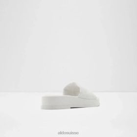 Aldo Sandale à glissière légère pour femmes à carreaux de mode blancs 60B00Z5131 Aldo Shoes