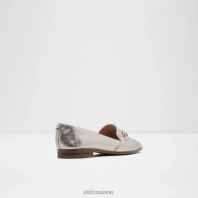 Aldo autre-argenté applegum femmes sans lacet talon plat mode 60B00Z5986 Aldo Shoes