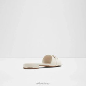 Aldo autre mode blanche hayhar sandales plates pour femmes 60B00Z5019 Aldo Switzerland