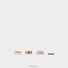 Aldo bague fashion caylan noir-or multi 60B00Z10544 Aldo Suisse