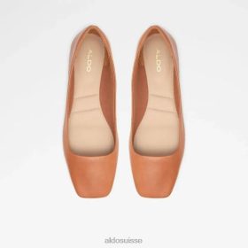 Aldo ballerine plate femme koosaflex fashion cognac 60B00Z6001 Aldo Shoes