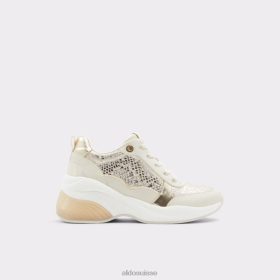 Aldo baskets cerina mode dorée 60B00Z8134 Aldo Shoes