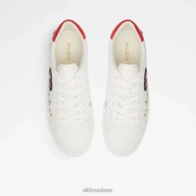 Aldo baskets à lacets blanches amtzell pour femme 60B00Z5701 Aldo Shoes