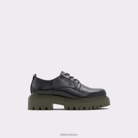 Aldo bigmove oxford chaussure semelle crantée mode noir synthétique brillant 60B00Z3540 Aldo Switzerland