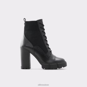 Aldo bottes de combat rebelles semelle crantée noir mode 60B00Z9171 Aldo Switzerland