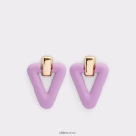 Aldo boucles d'oreilles Gilide violet clair tendance de la dernière chance 60B00Z4042 Aldo Shoes