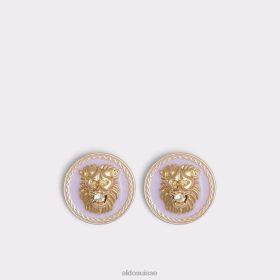 Aldo boucles d'oreilles bouton wigolla dernière chance violet clair mode 60B00Z10424 Aldo Suisse