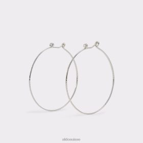 Aldo boucles d'oreilles créoles belorfilia multi dernière chance argentées et transparentes à la mode 60B00Z4189 Aldo Shoes