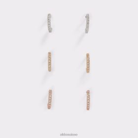 Aldo boucles d'oreilles créoles elaryan mode dernière chance métallisé multi 60B00Z10453 Aldo Shoes