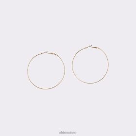 Aldo boucles d'oreilles créoles leota de la dernière chance en or 60B00Z10255 Aldo Shoes