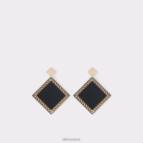 Aldo boucles d'oreilles indawgyi de dernière chance multi mode noir-or 60B00Z10413 Aldo Switzerland