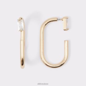 Aldo boucles d'oreilles loupe de la dernière chance mode doré-transparent multi 60B00Z4035 Aldo Switzerland
