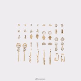 Aldo boucles d'oreilles mode dernière chance adwardodda doré-transparent multi 60B00Z4025 Aldo Suisse