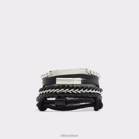 Aldo bracelet multi maldini mode noir-argent 60B00Z11266 Aldo Shoes