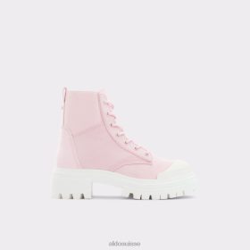 Aldo charline botte de combat semelle crantée mode rose 60B00Z3571 Aldo Shoes