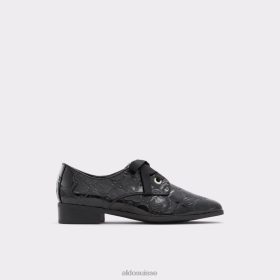 Aldo chaussure oxford agwenna vernie synthétique noire à la mode 60B00Z9672 Aldo Switzerland