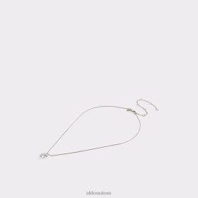 Aldo collier multi-melonna argenté et transparent à la mode 60B00Z10236 Aldo Switzerland