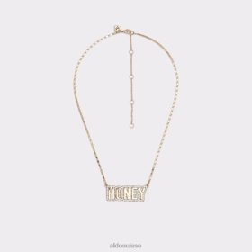 Aldo collier multi miel à la mode doré et transparent 60B00Z10374 Aldo Switzerland