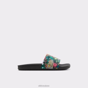 Aldo dinmore slide sandale mode noir multi 60B00Z11125 Aldo Shoes