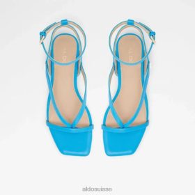 Aldo fashion rhigoni sandale plate à bride à la cheville pour femme bleu 60B00Z5117 Aldo Suisse