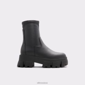 Aldo grande-sole bottine plateforme semelle crantée mode noir 60B00Z3316 Aldo Shoes