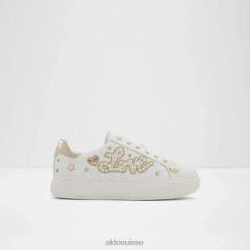 Aldo lovenow baskets basses pour femmes mode mode dorée 60B00Z4898 Aldo Suisse