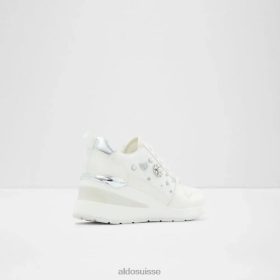 Aldo lulua sneaker compensée femme blanc mode 60B00Z5688 Aldo Switzerland