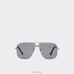 Aldo lunettes de soleil aviateur mode noir-or multi adrerarid 60B00Z11309 Aldo Suisse