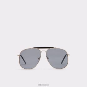 Aldo lunettes de soleil aviateur multi abaunad noir-or mode 60B00Z4245 Aldo Switzerland