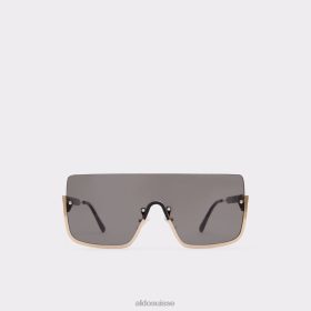 Aldo lunettes de soleil bouclier multi danet noir et or mode 60B00Z10271 Aldo Suisse