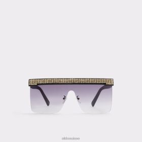 Aldo lunettes de soleil bouclier pickthorne multi-mode noir-or 60B00Z10558 Aldo Shoes