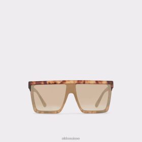 Aldo lunettes de soleil mode marron brillant 60B00Z4303 Aldo Shoes