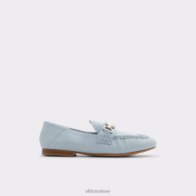 Aldo mocassin fashion hellen bleu clair 60B00Z9310 Aldo Shoes