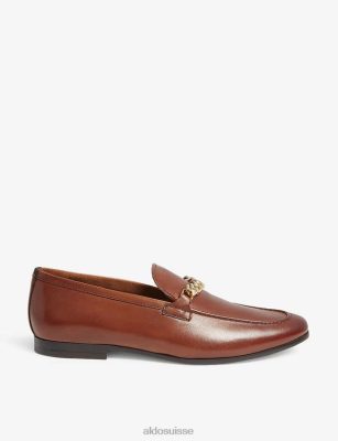 Aldo mocassins en cuir royton mode cognac 60B00Z11843 Aldo Suisse