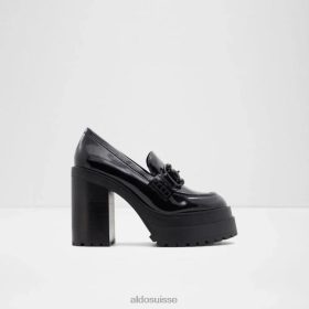 Aldo mocassins à talon moyen pour femmes bigleap noirs 60B00Z5151 Aldo Switzerland